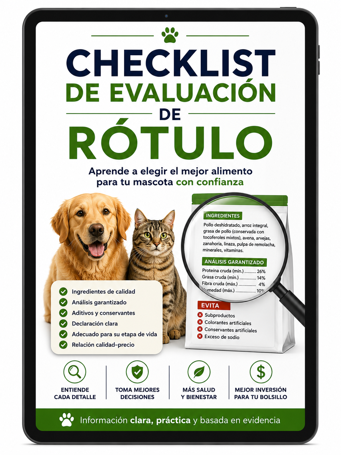 Checklist de Evaluación de Etiqueta